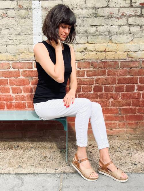 limpio 10 sandalias mujer Josef Seibel VLLJ128 crema