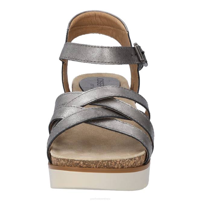 limpio 14 sandalias mujer Josef Seibel VLLJ95 platino