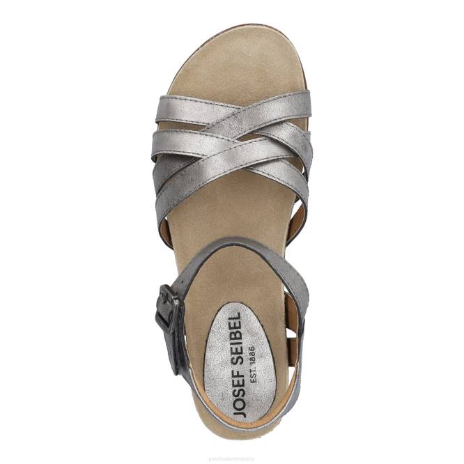 limpio 14 sandalias mujer Josef Seibel VLLJ95 platino