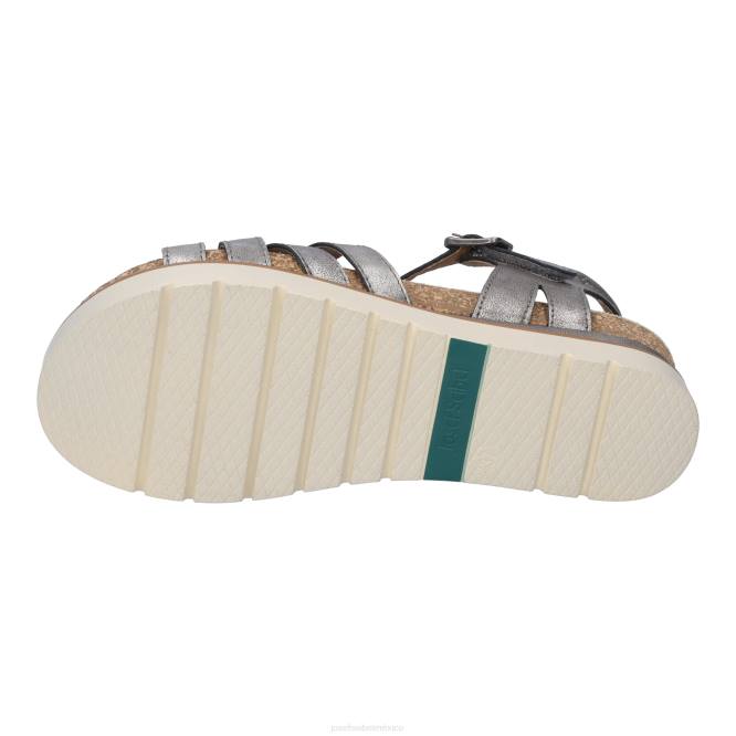 limpio 14 sandalias mujer Josef Seibel VLLJ95 platino