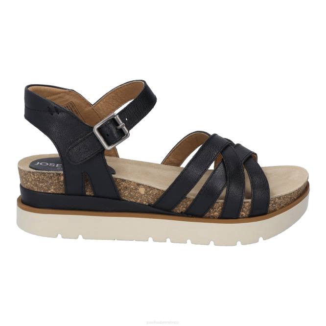 limpio 14 sandalias mujer Josef Seibel VLLJ97 negro