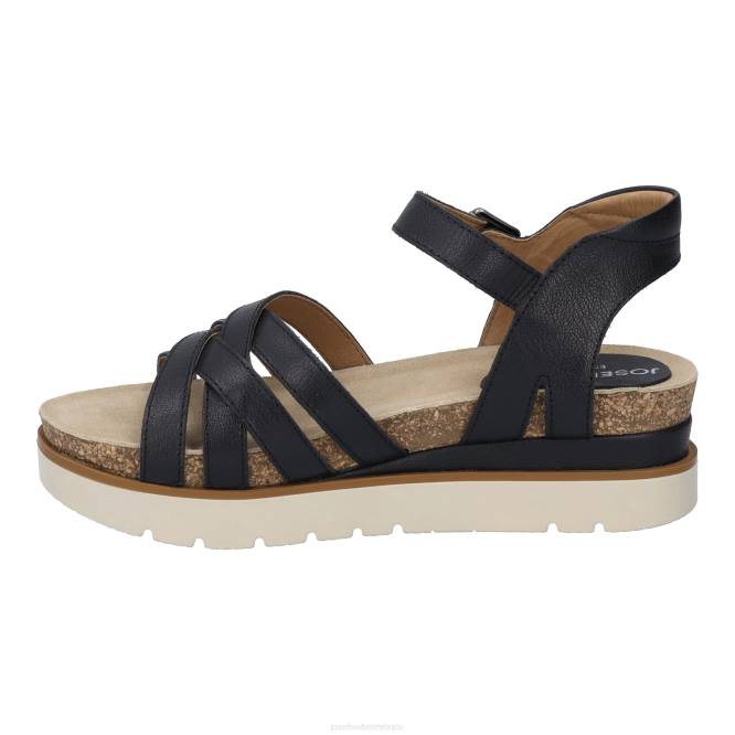 limpio 14 sandalias mujer Josef Seibel VLLJ97 negro