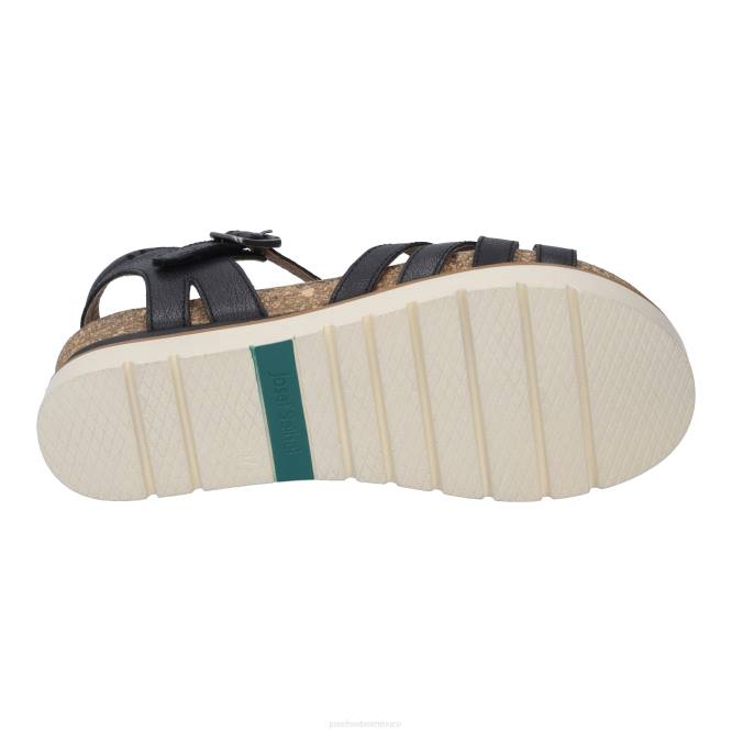 limpio 14 sandalias mujer Josef Seibel VLLJ97 negro