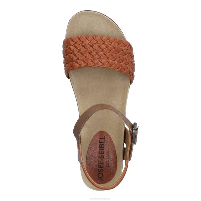 limpio 16 sandalias mujer Josef Seibel VLLJ61 naranja