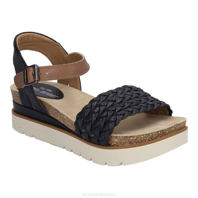 limpio 16 sandalias mujer Josef Seibel VLLJ62 negro
