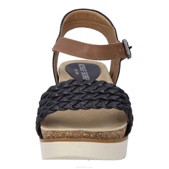 limpio 16 sandalias mujer Josef Seibel VLLJ62 negro