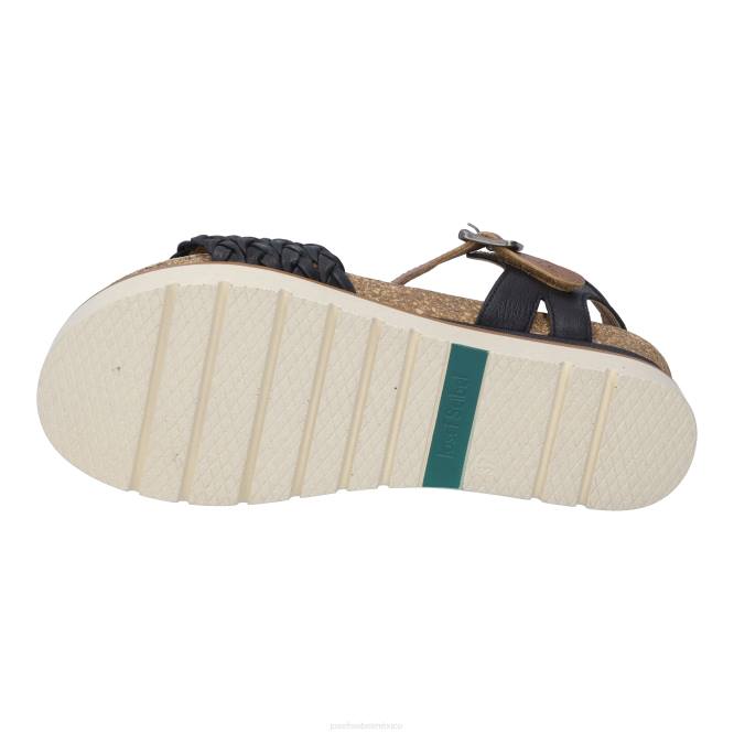 limpio 16 sandalias mujer Josef Seibel VLLJ62 negro