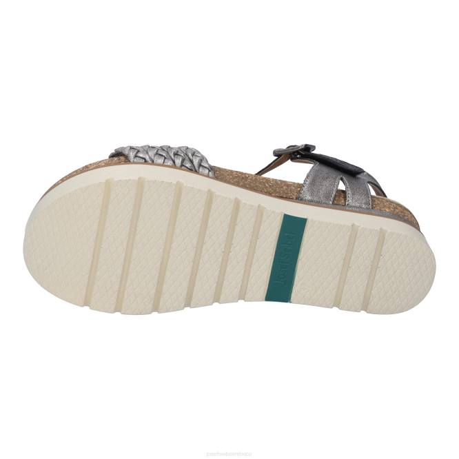 limpio 16 sandalias mujer Josef Seibel VLLJ65 platino