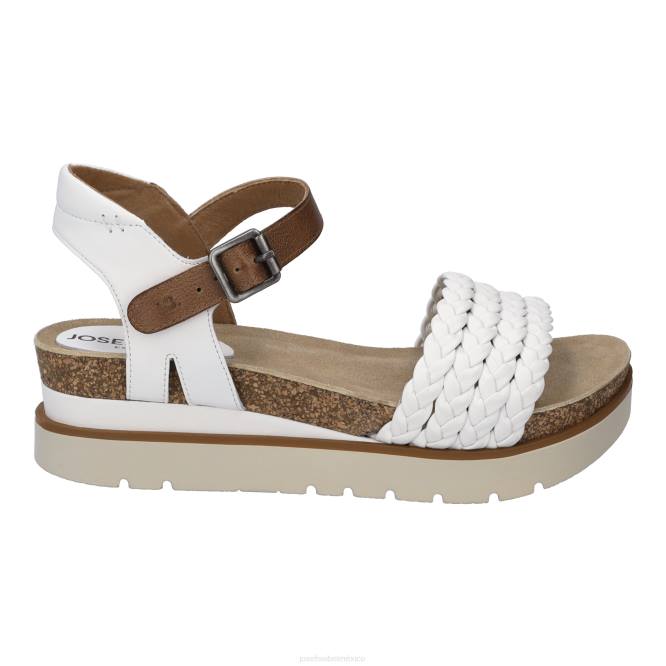 limpio 16 sandalias mujer Josef Seibel VLLJ66 blanco