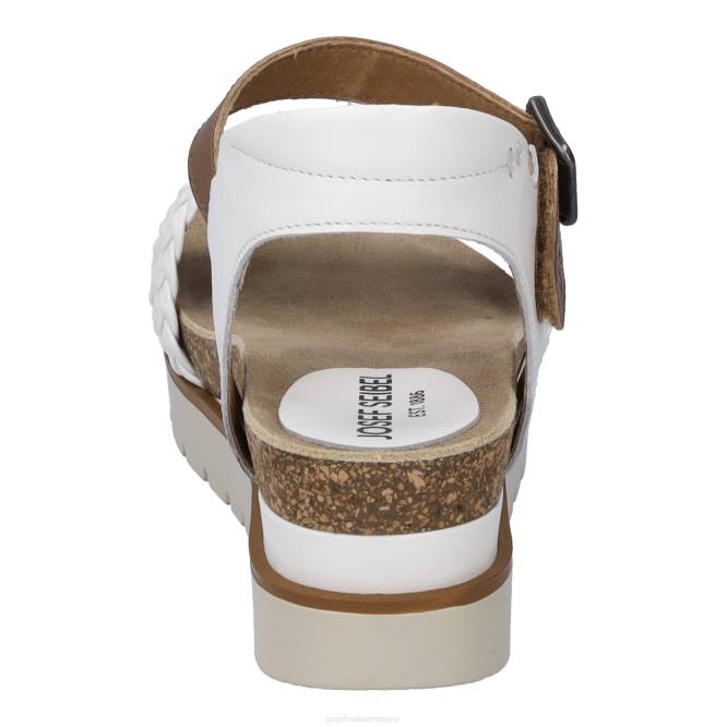 limpio 16 sandalias mujer Josef Seibel VLLJ66 blanco