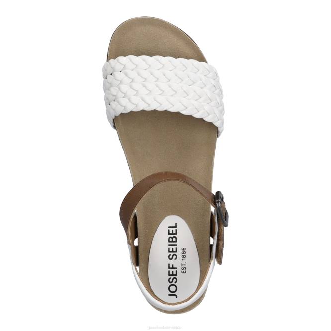 limpio 16 sandalias mujer Josef Seibel VLLJ66 blanco