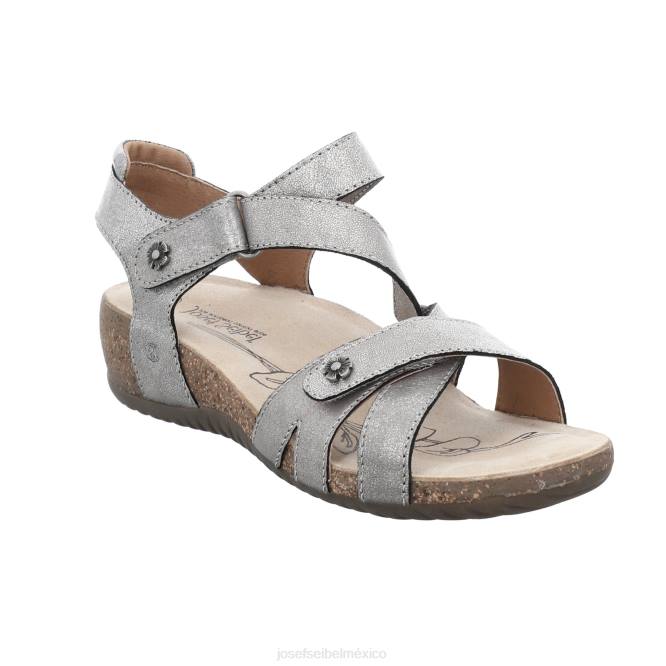 natalia 11 sandalias mujer Josef Seibel VLLJ114 platino