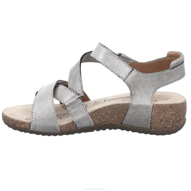 natalia 11 sandalias mujer Josef Seibel VLLJ114 platino