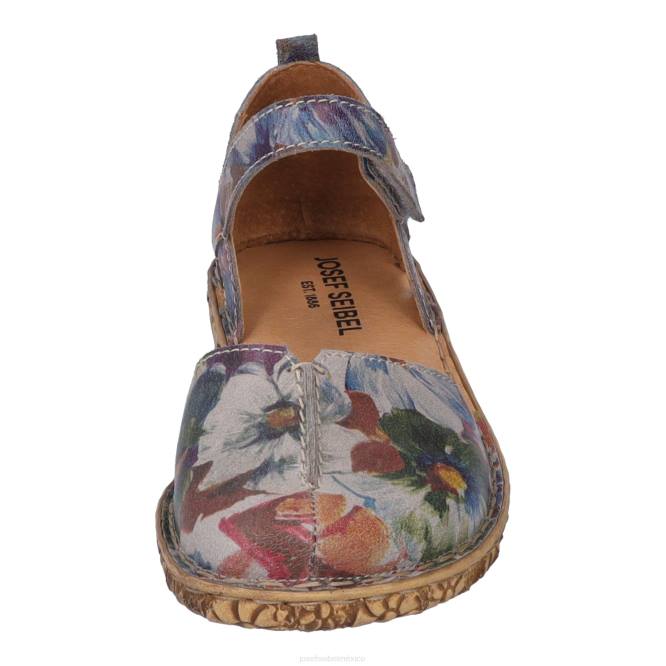rosalía 42 sandalias mujer Josef Seibel VLLJ149 impresión de grafito