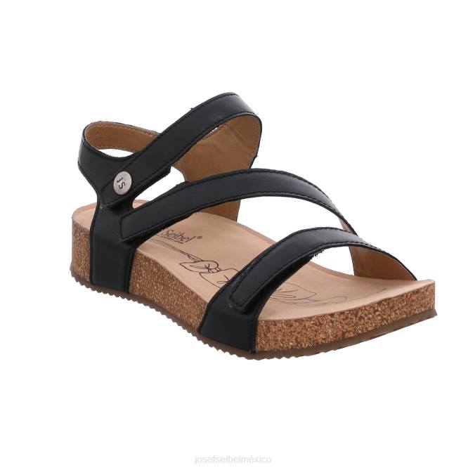 tonga 25 sandalias mujer Josef Seibel VLLJ77 negro