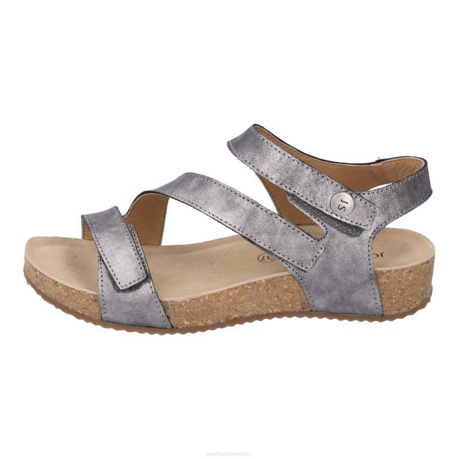 tonga 25 sandalias mujer Josef Seibel VLLJ78 antracita