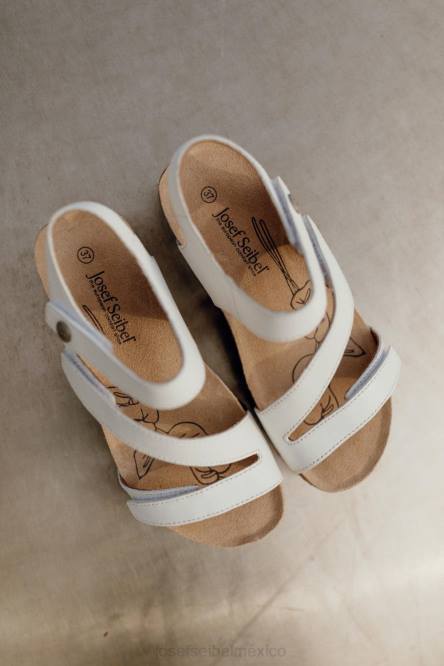 tonga 25 sandalias mujer Josef Seibel VLLJ79 blanco