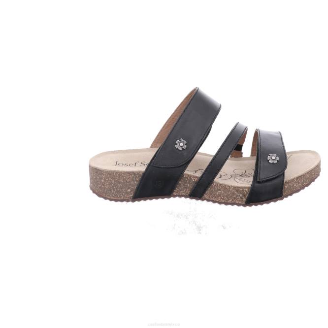 tonga 54 sandalias mujer Josef Seibel VLLJ90 negro