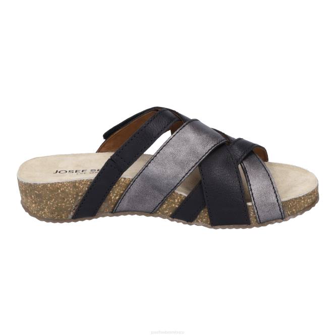 tonga 74 sandalias mujer Josef Seibel VLLJ103 negro
