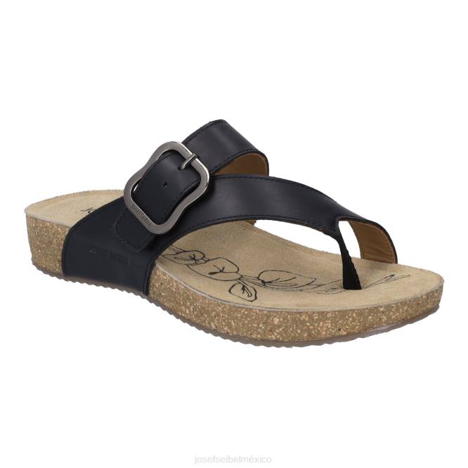 tonga 77 sandalias mujer Josef Seibel VLLJ85 negro