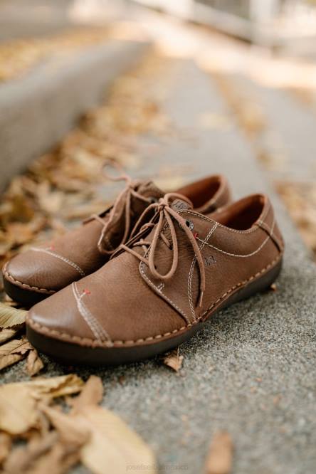 fergey 20 zapatos con cordones mujer Josef Seibel VLLJ20 castaña