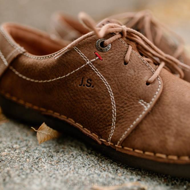 fergey 20 zapatos con cordones mujer Josef Seibel VLLJ20 castaña