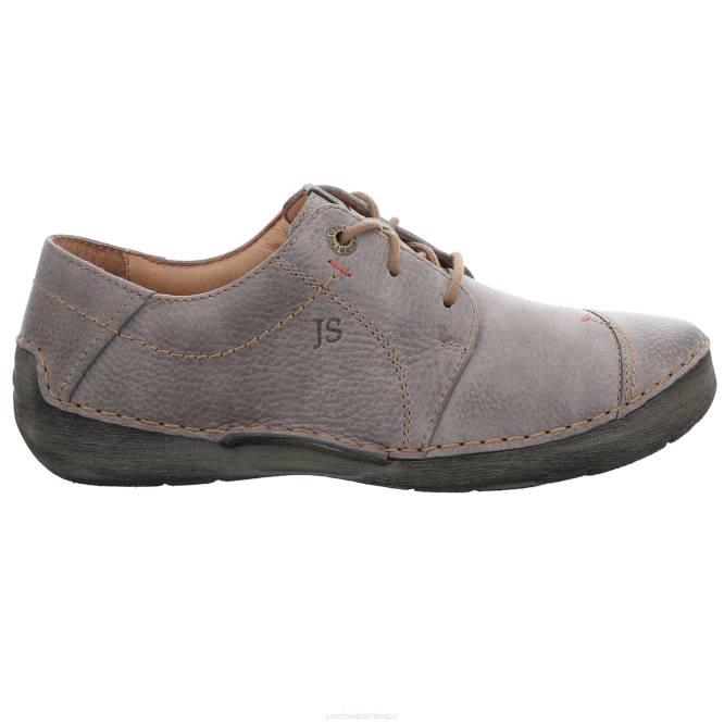 fergey 20 zapatos con cordones mujer Josef Seibel VLLJ22 gris
