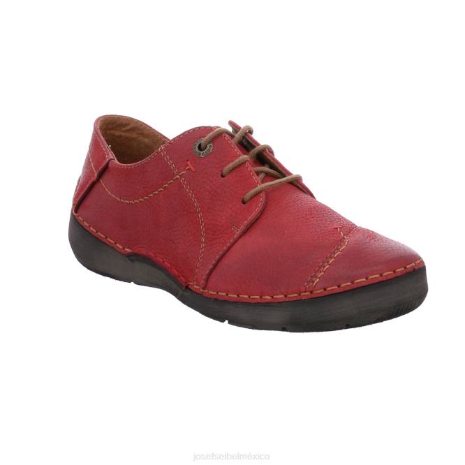 fergey 20 zapatos con cordones mujer Josef Seibel VLLJ23 rojo