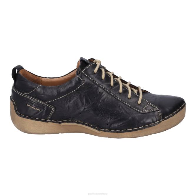 fergey 56 zapatos con cordones mujer Josef Seibel VLLJ27 negro