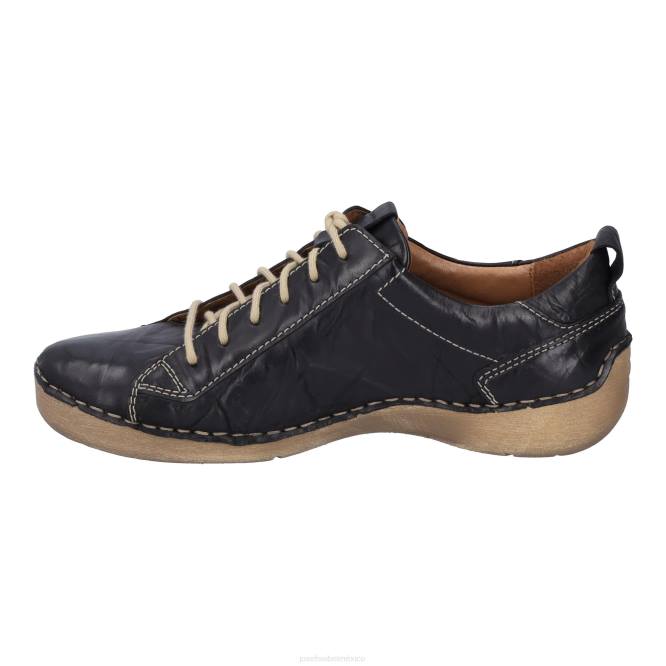 fergey 56 zapatos con cordones mujer Josef Seibel VLLJ27 negro