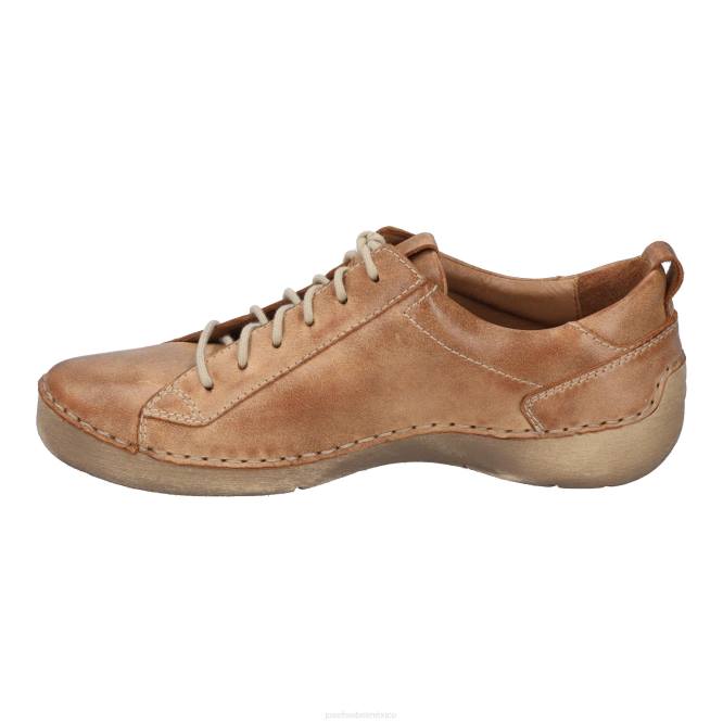 fergey 56 zapatos con cordones mujer Josef Seibel VLLJ28 coñac