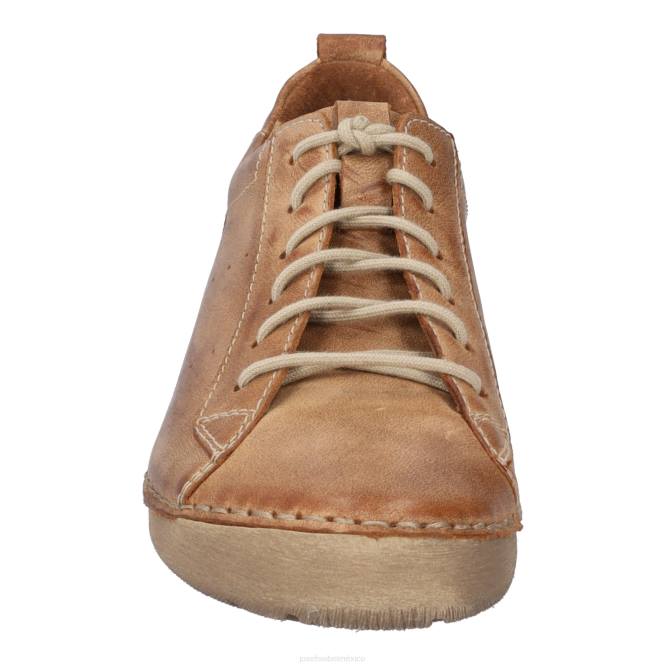 fergey 56 zapatos con cordones mujer Josef Seibel VLLJ28 coñac