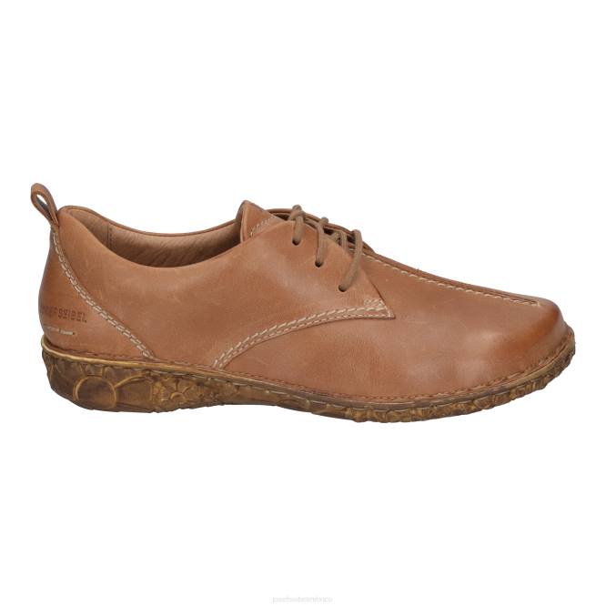 rosalía 50 zapatos con cordones mujer Josef Seibel VLLJ167 camello