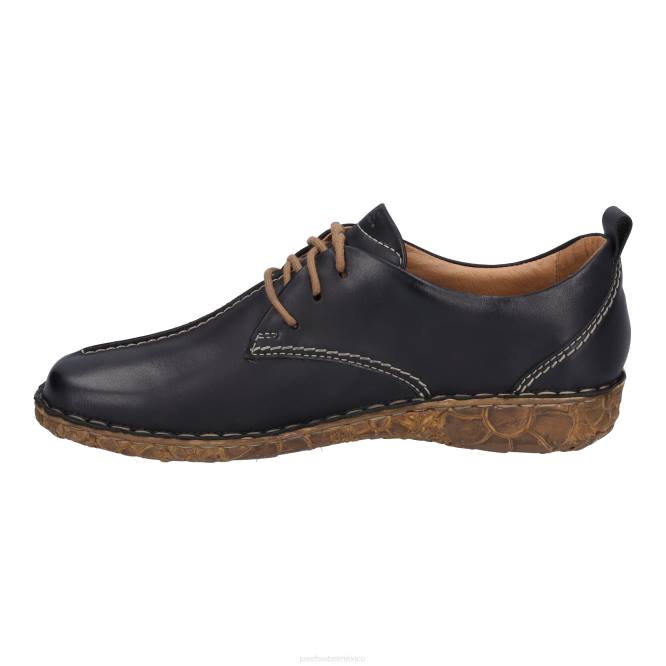 rosalía 50 zapatos con cordones mujer Josef Seibel VLLJ168 negro