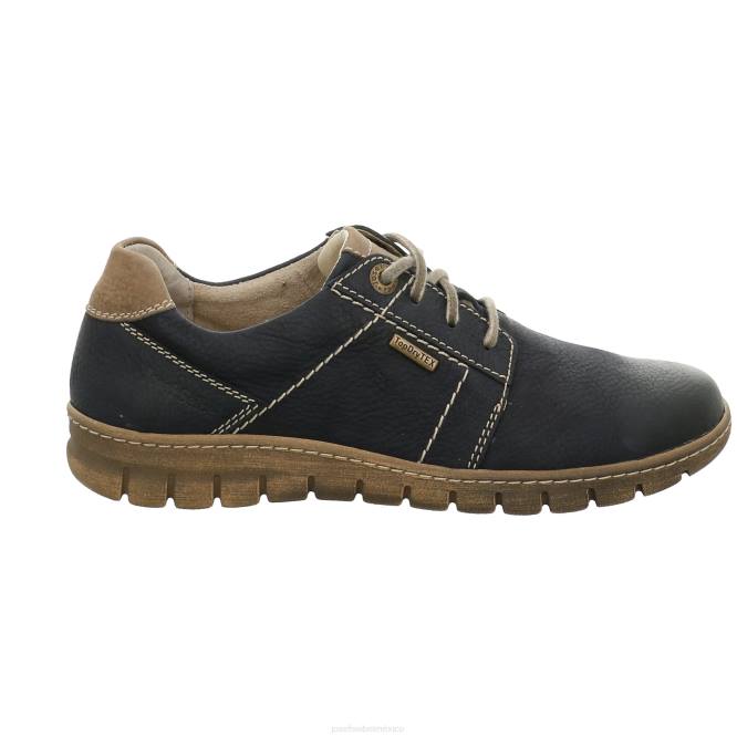 steffi 59 zapatos con cordones mujer Josef Seibel VLLJ30 bordo