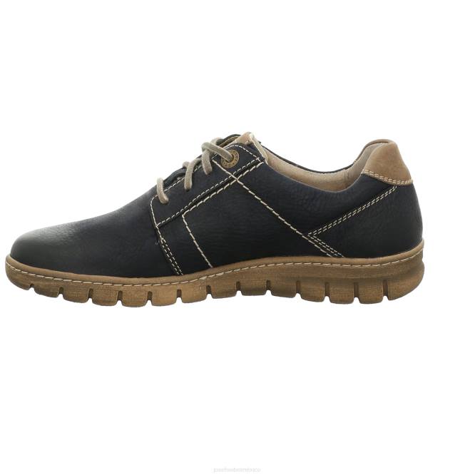 steffi 59 zapatos con cordones mujer Josef Seibel VLLJ30 bordo
