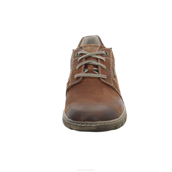 steffi 59 zapatos con cordones mujer Josef Seibel VLLJ32 coñac