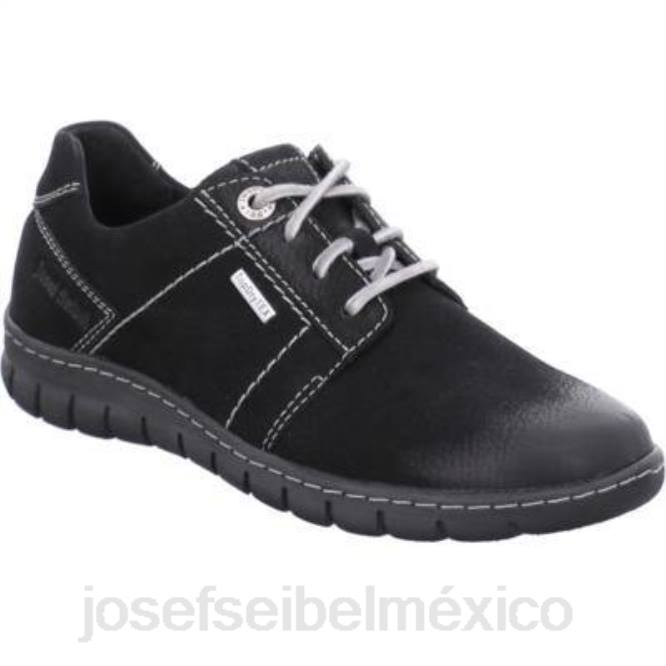 steffi 59 zapatos con cordones mujer Josef Seibel VLLJ33 negro