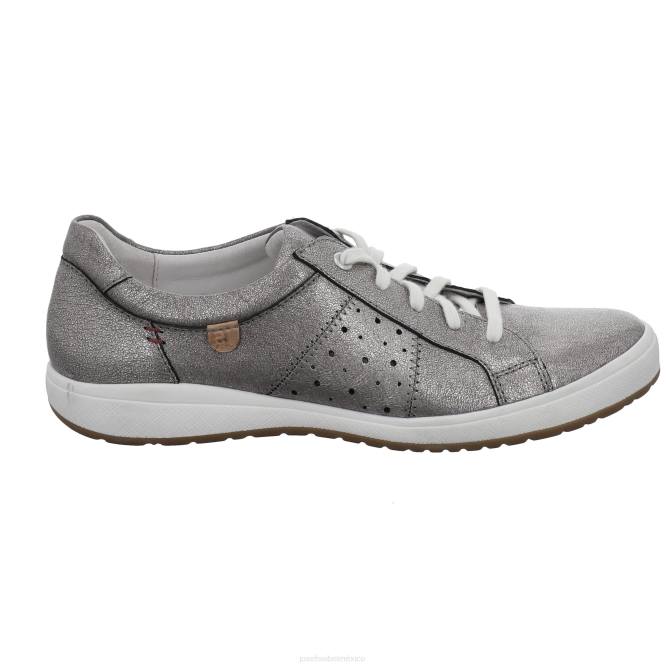 caren 01 zapatos de gimnasia mujer Josef Seibel VLLJ3 platino