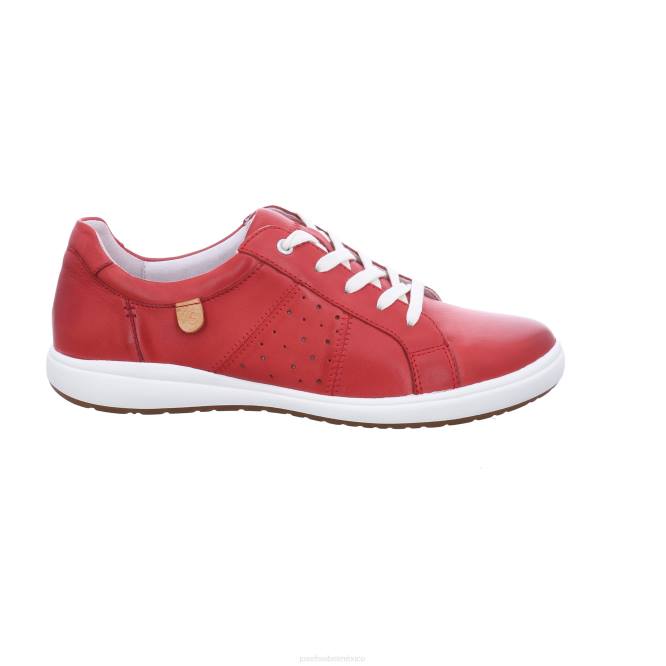caren 01 zapatos de gimnasia mujer Josef Seibel VLLJ6 rojo