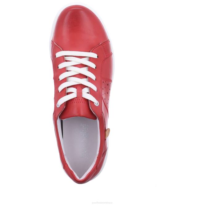 caren 01 zapatos de gimnasia mujer Josef Seibel VLLJ6 rojo