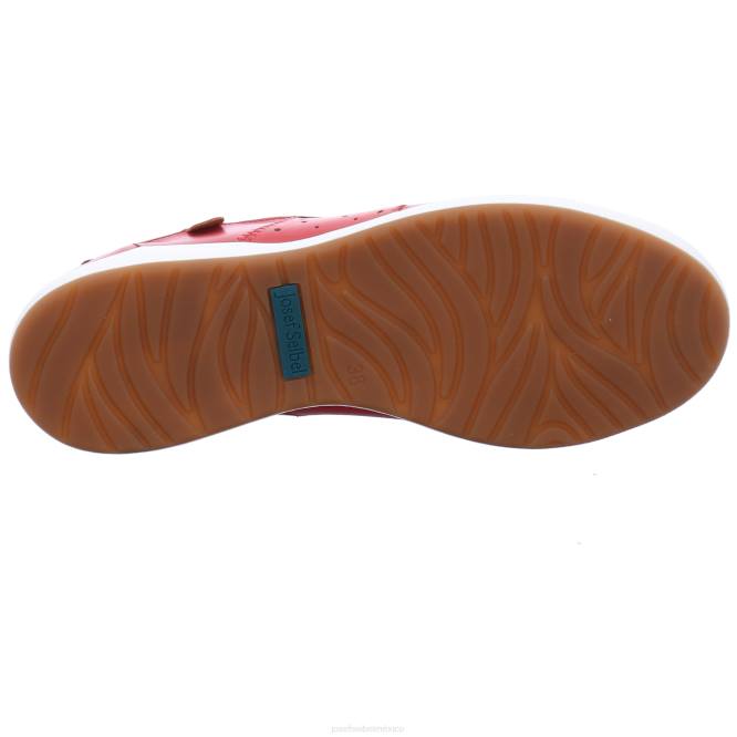 caren 01 zapatos de gimnasia mujer Josef Seibel VLLJ6 rojo