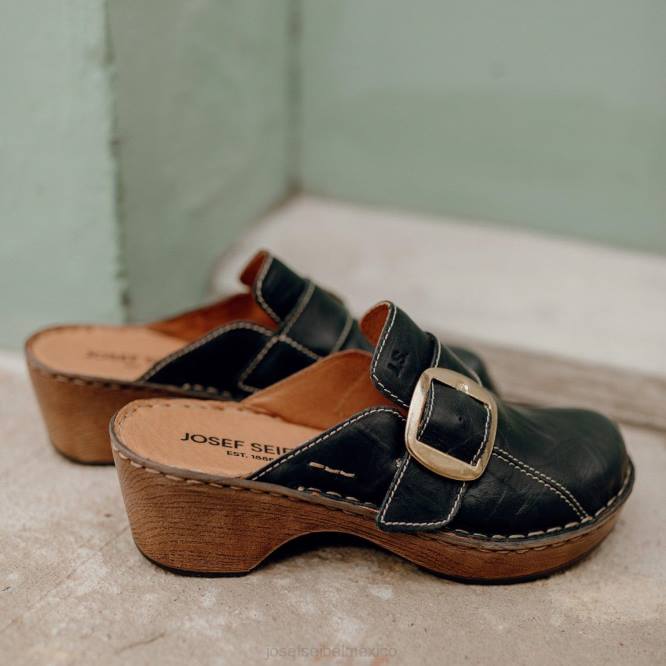 lirio 10 zuecos mujer Josef Seibel VLLJ270 negro